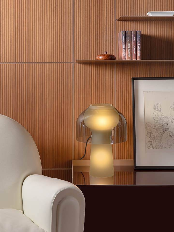 Karman :: Lilly table lamp, height 48 cm, gray