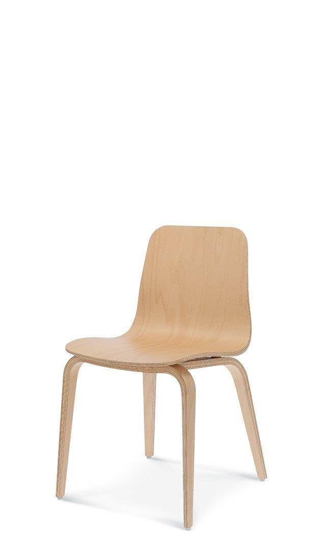 FAMEG :: Wood chair Hips lightbrown