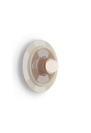 Ferroluce :: Voila creme-beige Wandleuchte/Wandleuchte, Durchmesser 28 cm