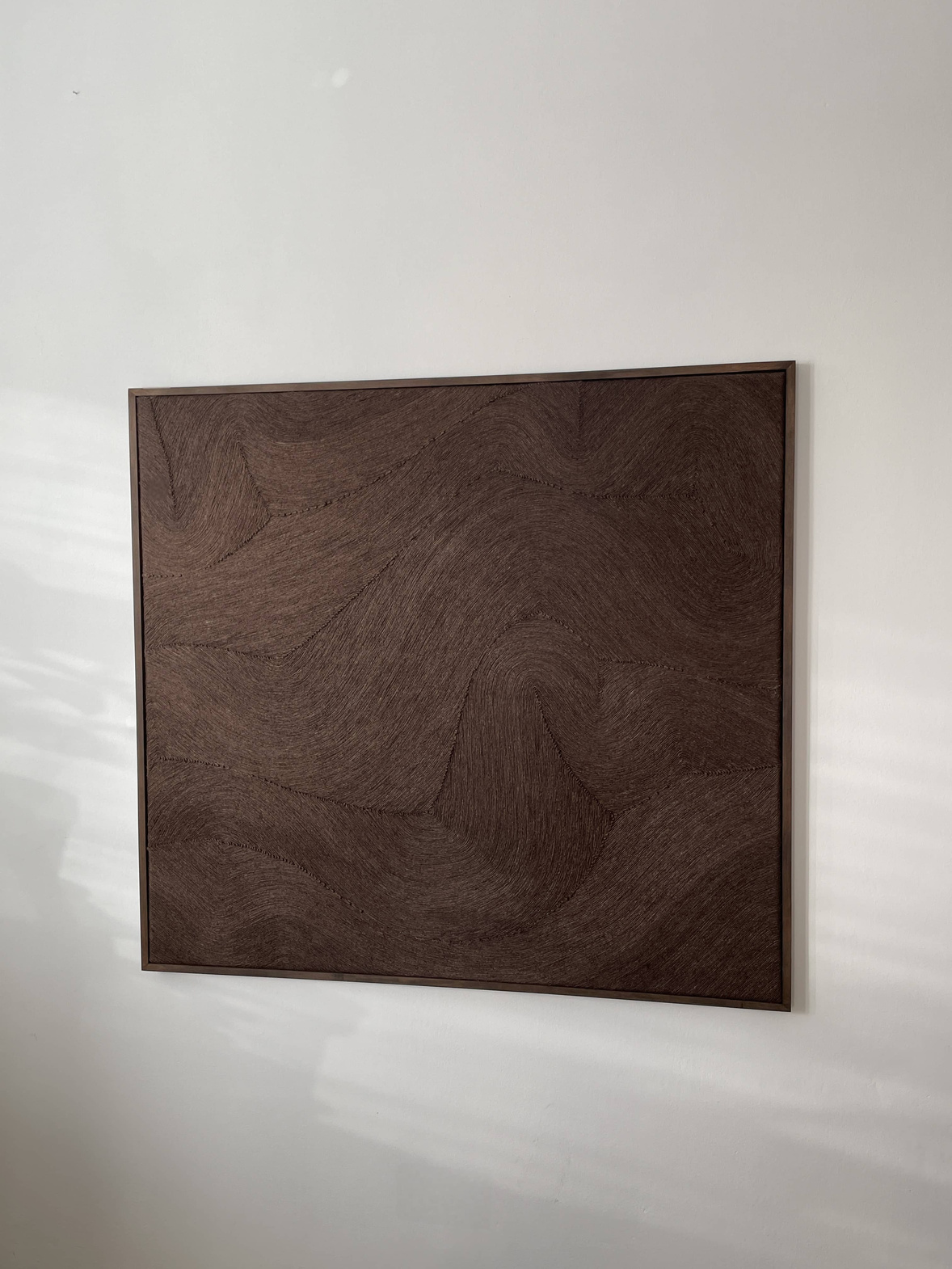 Zuzia Mikołajczuk (Zuz van Miko) :: Schokoladenblockgemälde 124x114 cm