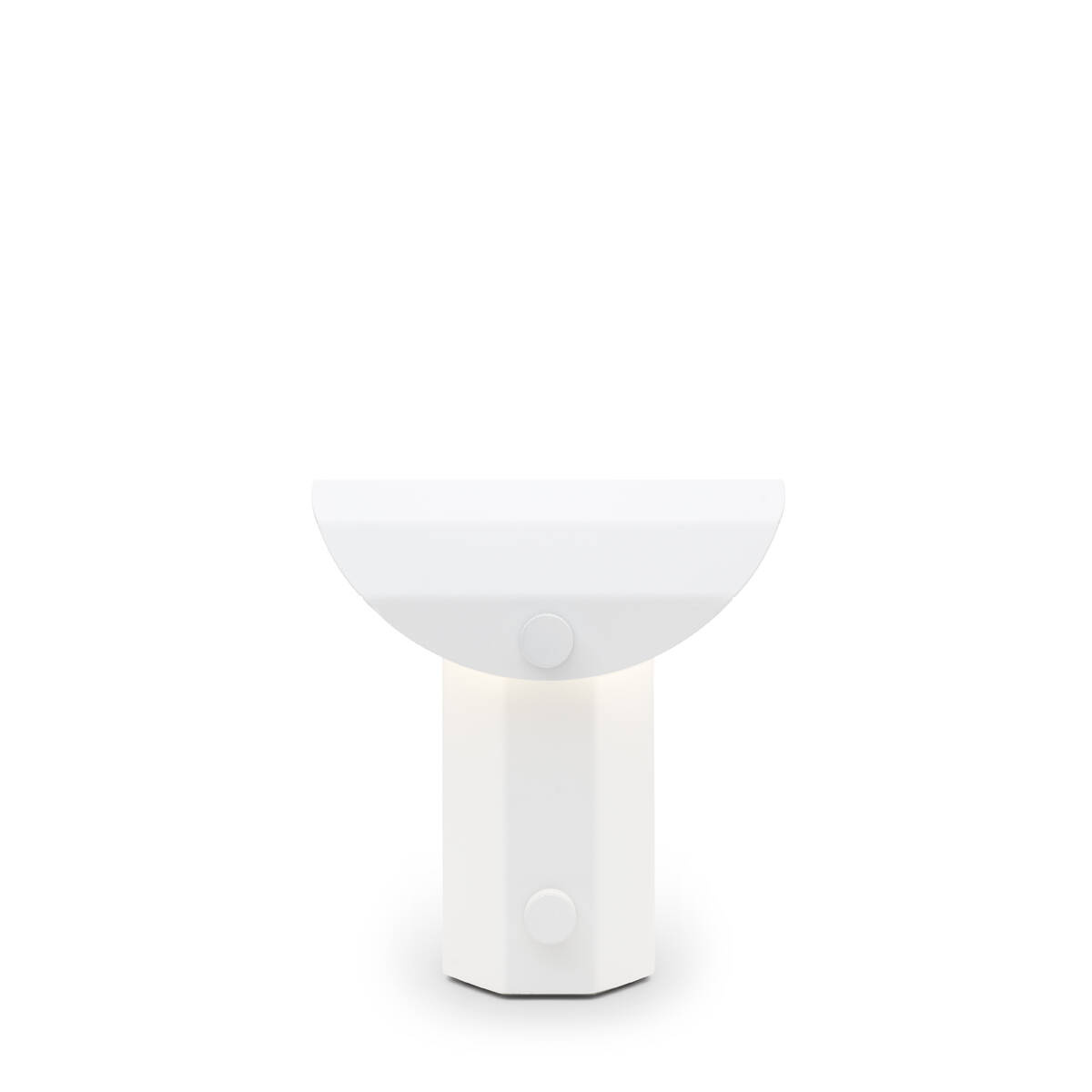 Kaspa :: Apolin portable lamp, height 18 cm, white