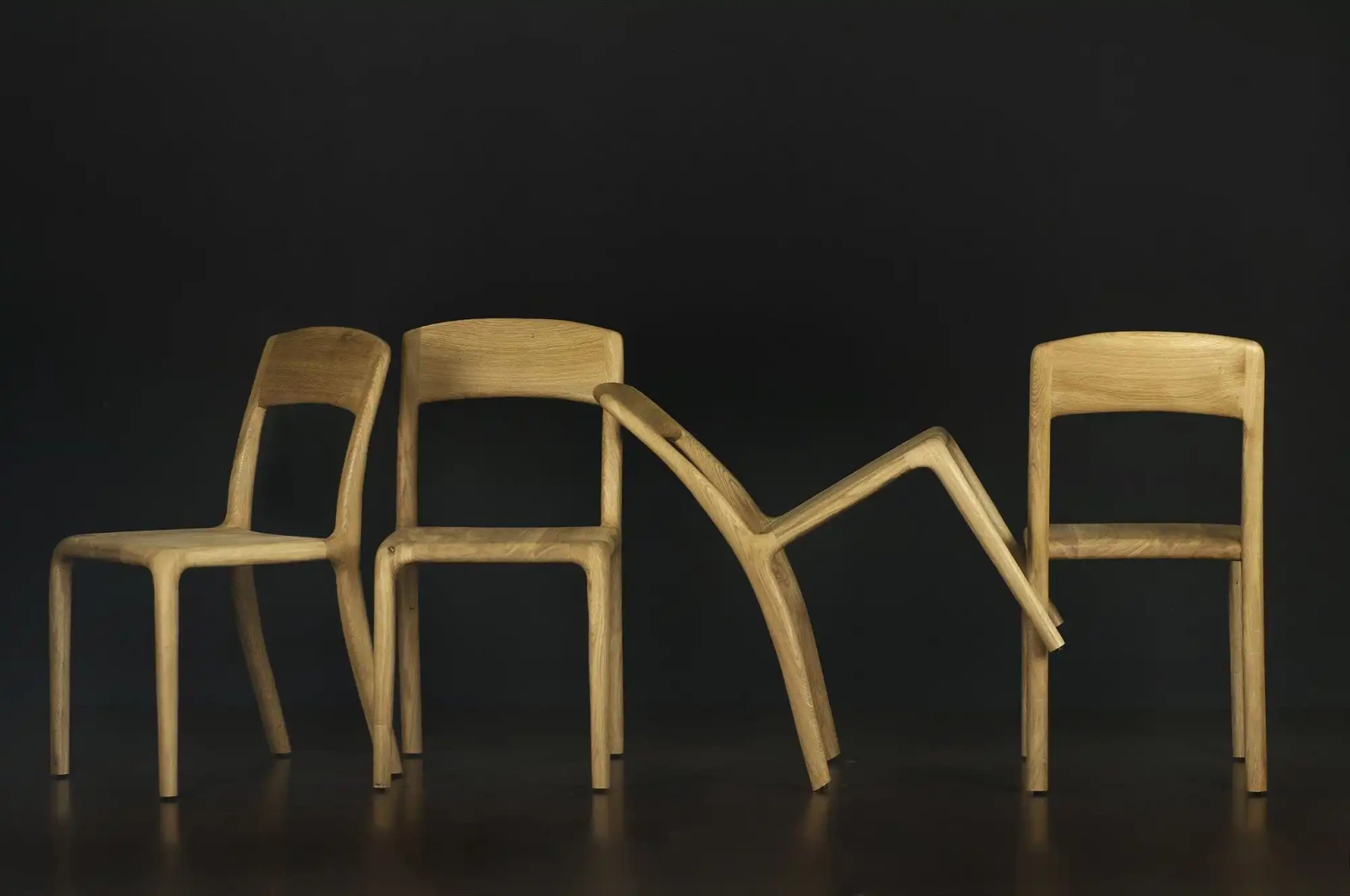 Szyszka Design :: Krzesło drewniane Flux