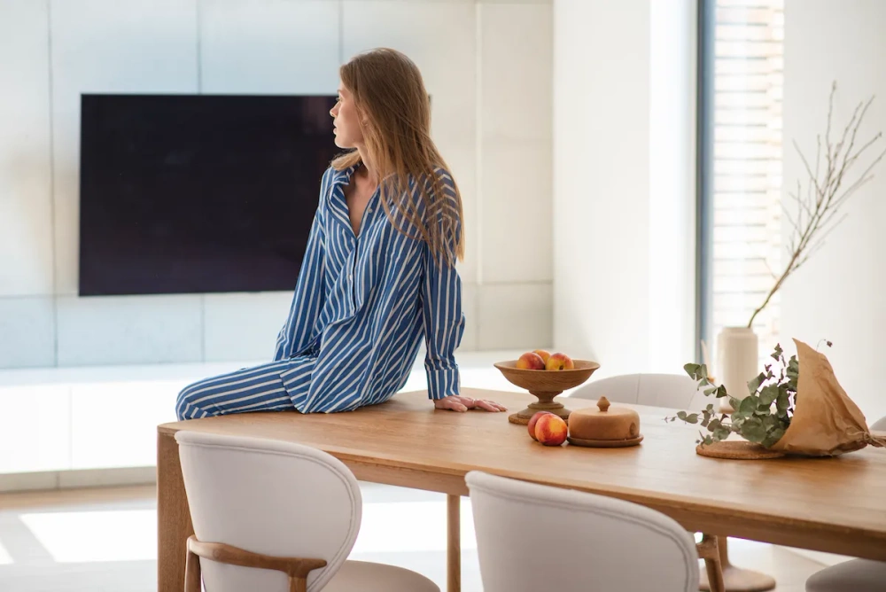 Szyszka Design :: Bocca oak table 180x100 cm polished, non-extendable