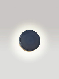 Marset :: Caramel wall lamp/sconce, diameter 28 cm, blue