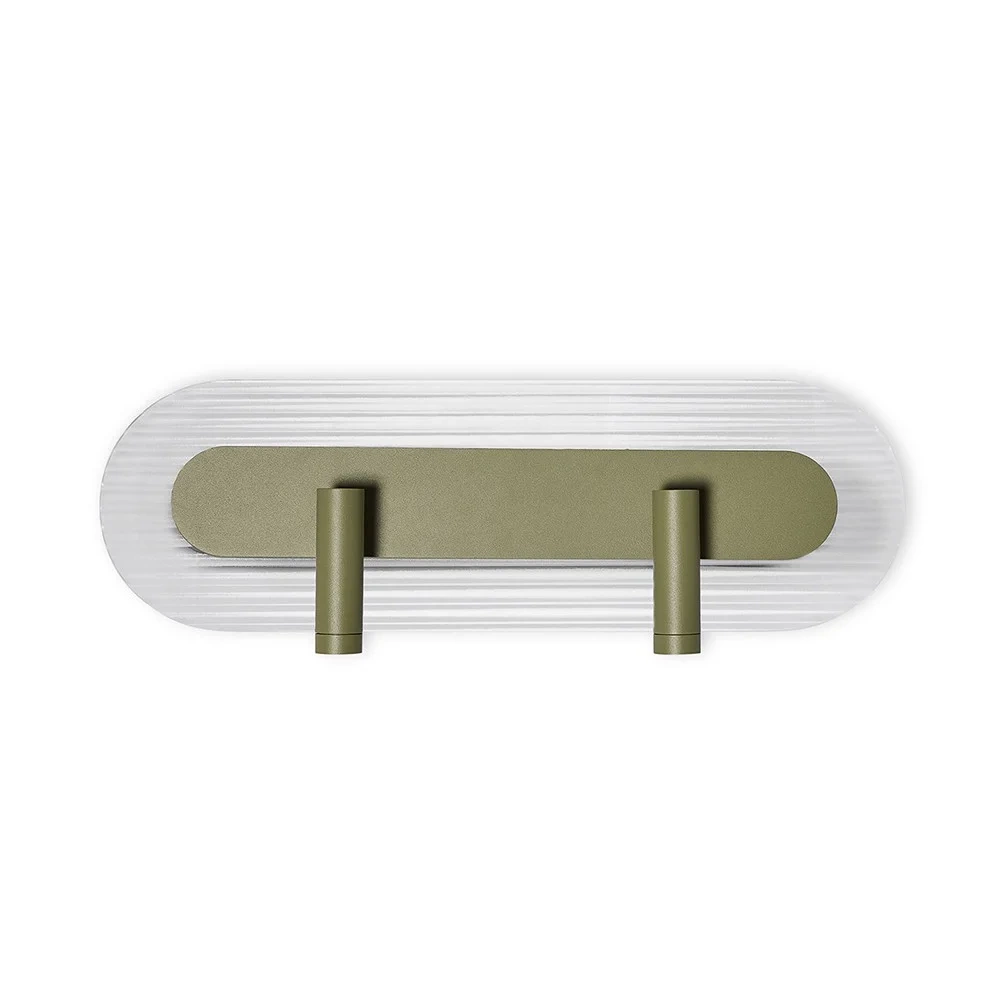 Ummo :: Wall lamp / sconce Riflo W D green height 15.6