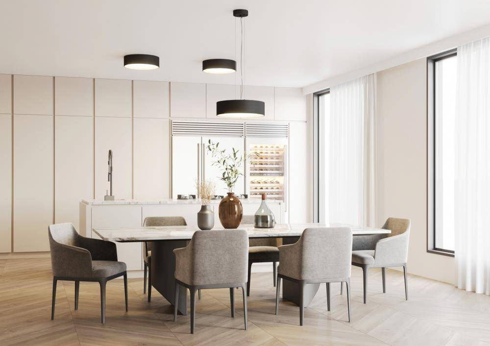 Kaspa :: Vero Deckenleuchte / Plafond Größe L schwarz mit schwarzem Innendurchmesser 45 cm