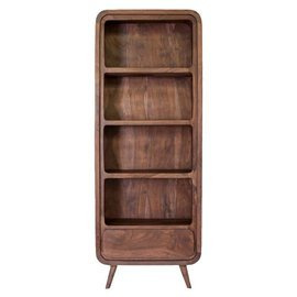 TABLE4U :: Drewniany regał Helena 60x30x160 - kolor czekolada