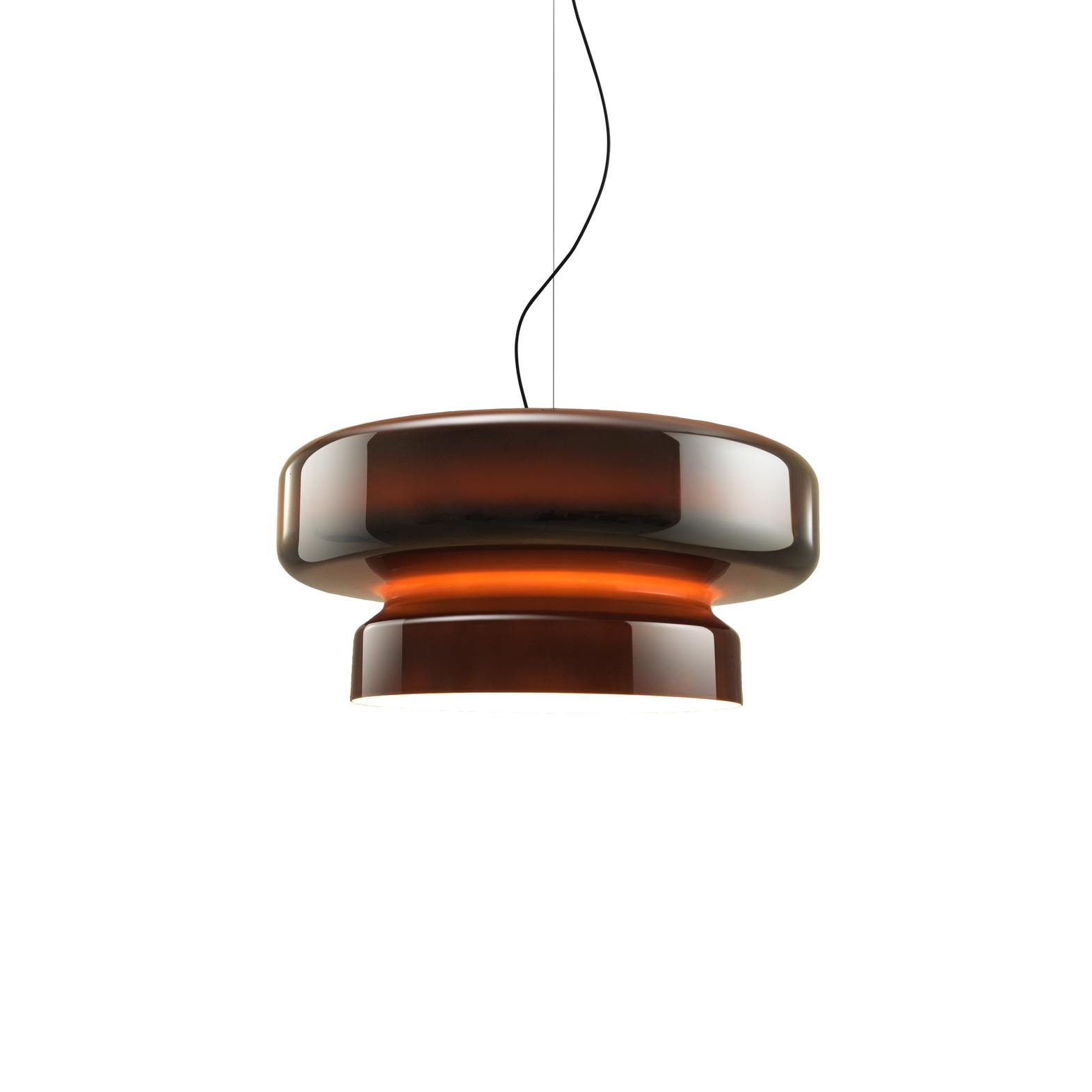 Marset :: Bohemia hanging lamp, diameter 84 cm, amber