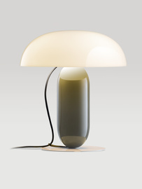 Marset :: Lampa stołowa Gambosa M wys. 41,3 cm biały-pomarańczowy