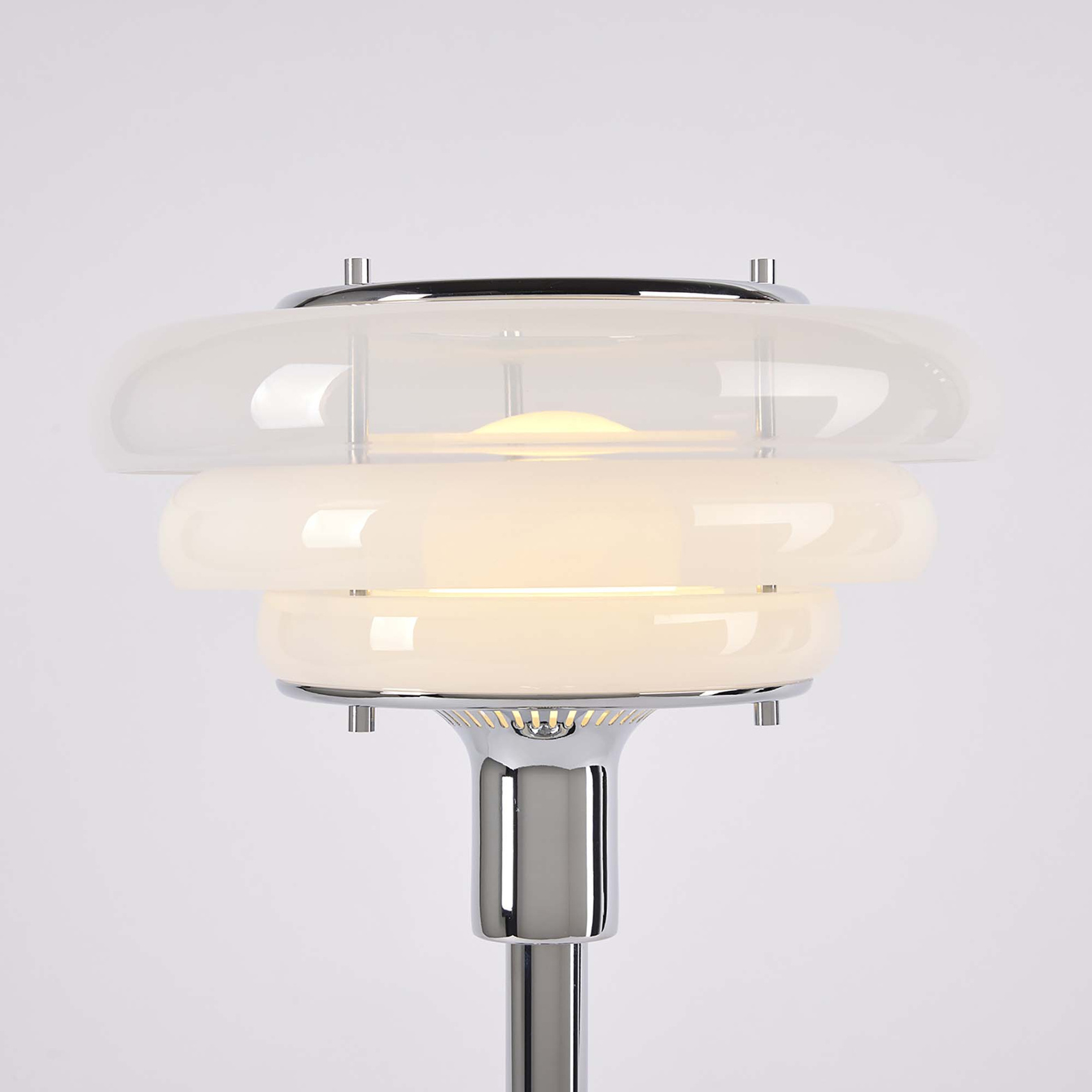 Market Set :: Lampa stołowa Sunset wys. 38 cm biała