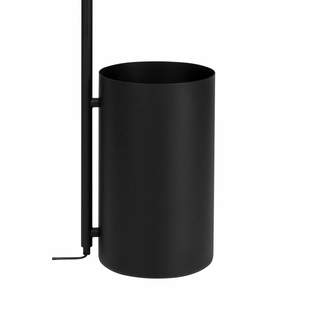 Kaspa :: Botanica Deco XL Wood floor lamp black, height 147 cm