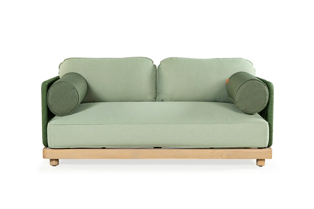 Kunesti :: Green it up 2-seater garden sofa, green, width 160 cm