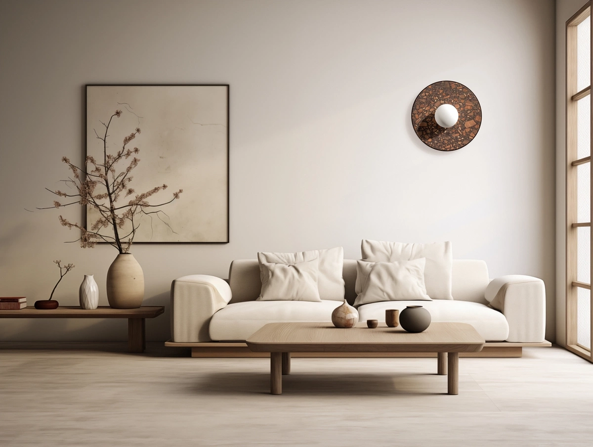 Kaspa :: Legra Wandleuchte / Wandleuchte, Breite 30 cm, dunkelbraun, IP44