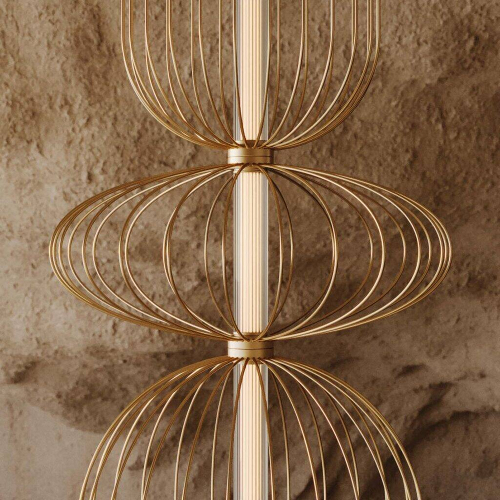 Aromas :: Pepo schwarze Pendelleuchte, Durchmesser 40,4 cm, oval