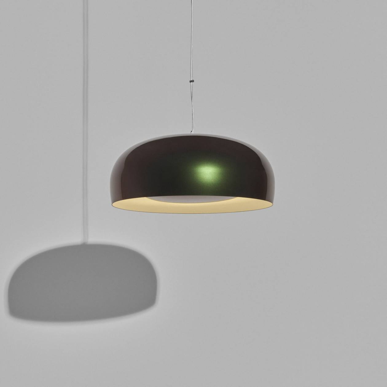 Petite Friture :: Lampa wisząca Brush śr. 60 cm zielona