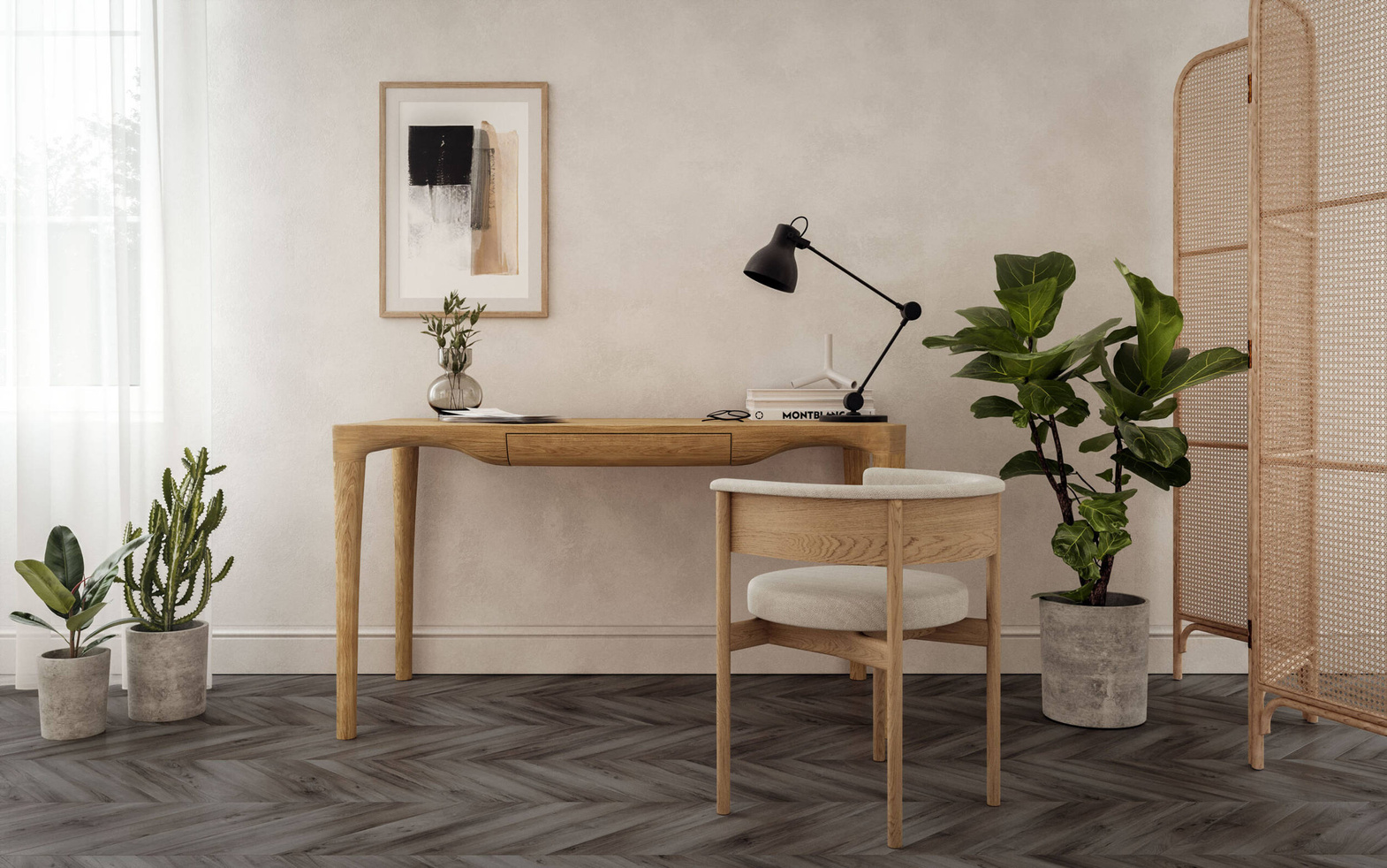 Szyszka Design :: Hoya oak desk