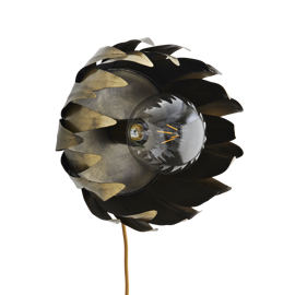 Madam Stoltz :: Iron wall lamp brass dia. 28 cm