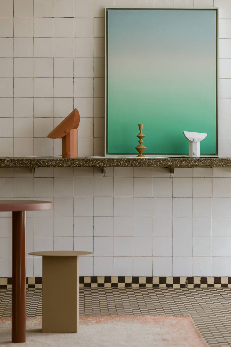 Kaspa :: Apolin table lamp, height 30 cm, pink