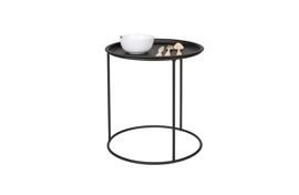 Woood :: Metal table Ivar black