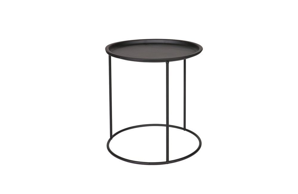 Woood :: Metal table Ivar black