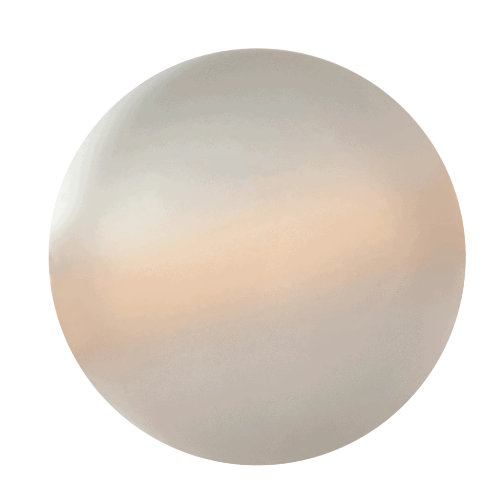 Loftlight :: Daisy lamp, 75 balls, length 500 cm, sandblasted glass