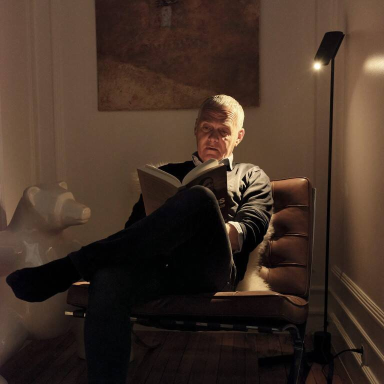 DCW:: Vision 20/20 floor lamp, black, height 137 cm