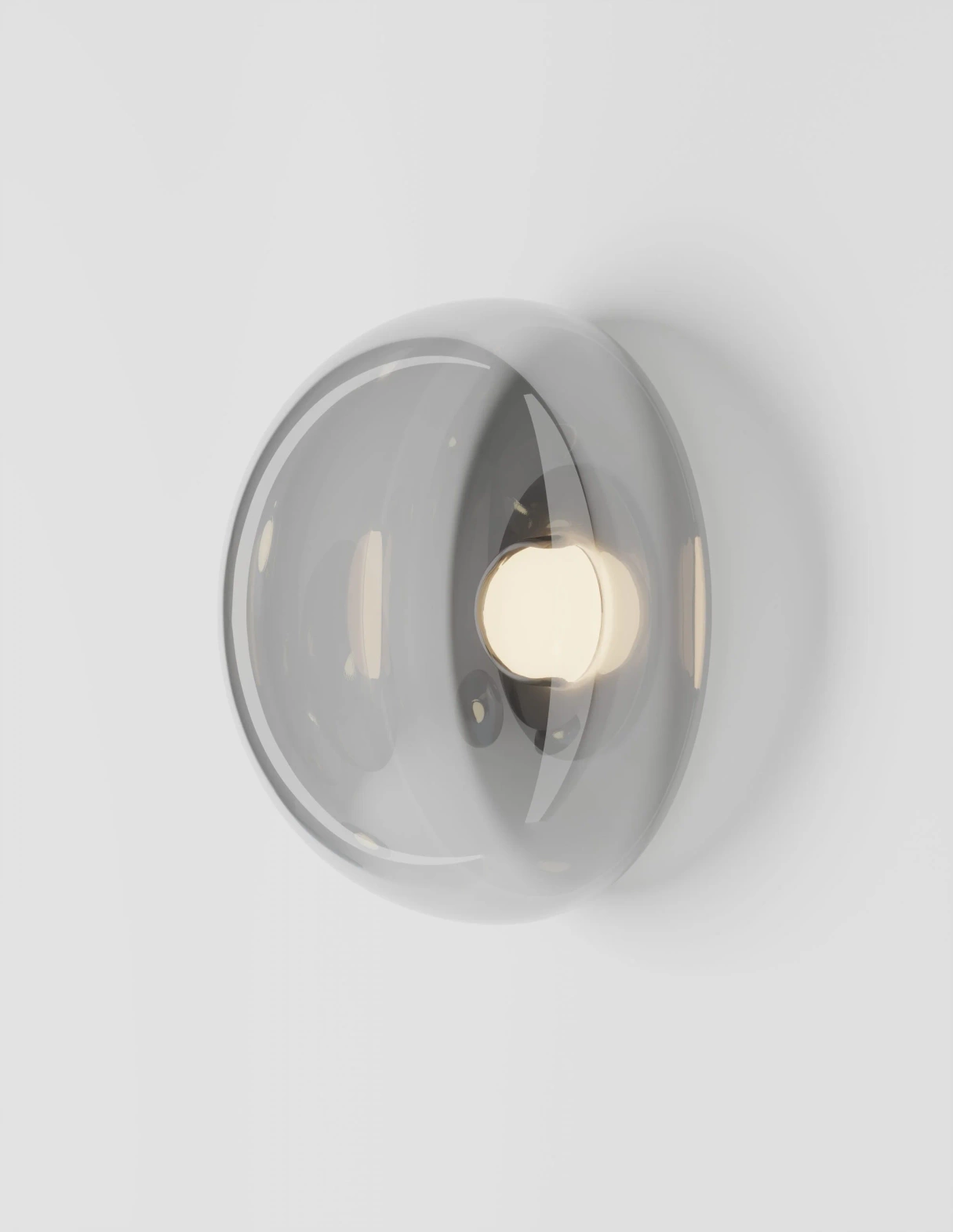 Bomma :: Dew Drops L wall/ceiling lamp, diameter 22 cm, transparent