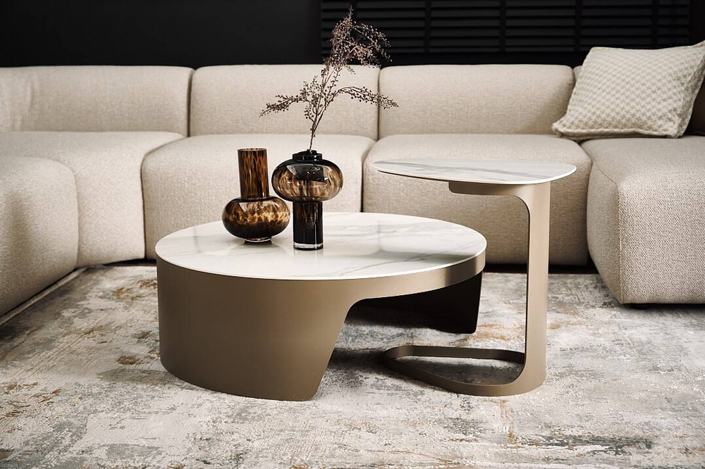 Nordic Line :: Marco coffee table, diameter 90 cm, colors to choose from