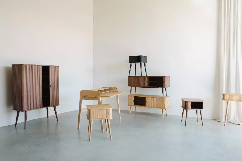 Zuiver :: Wooden desk Barbier #1