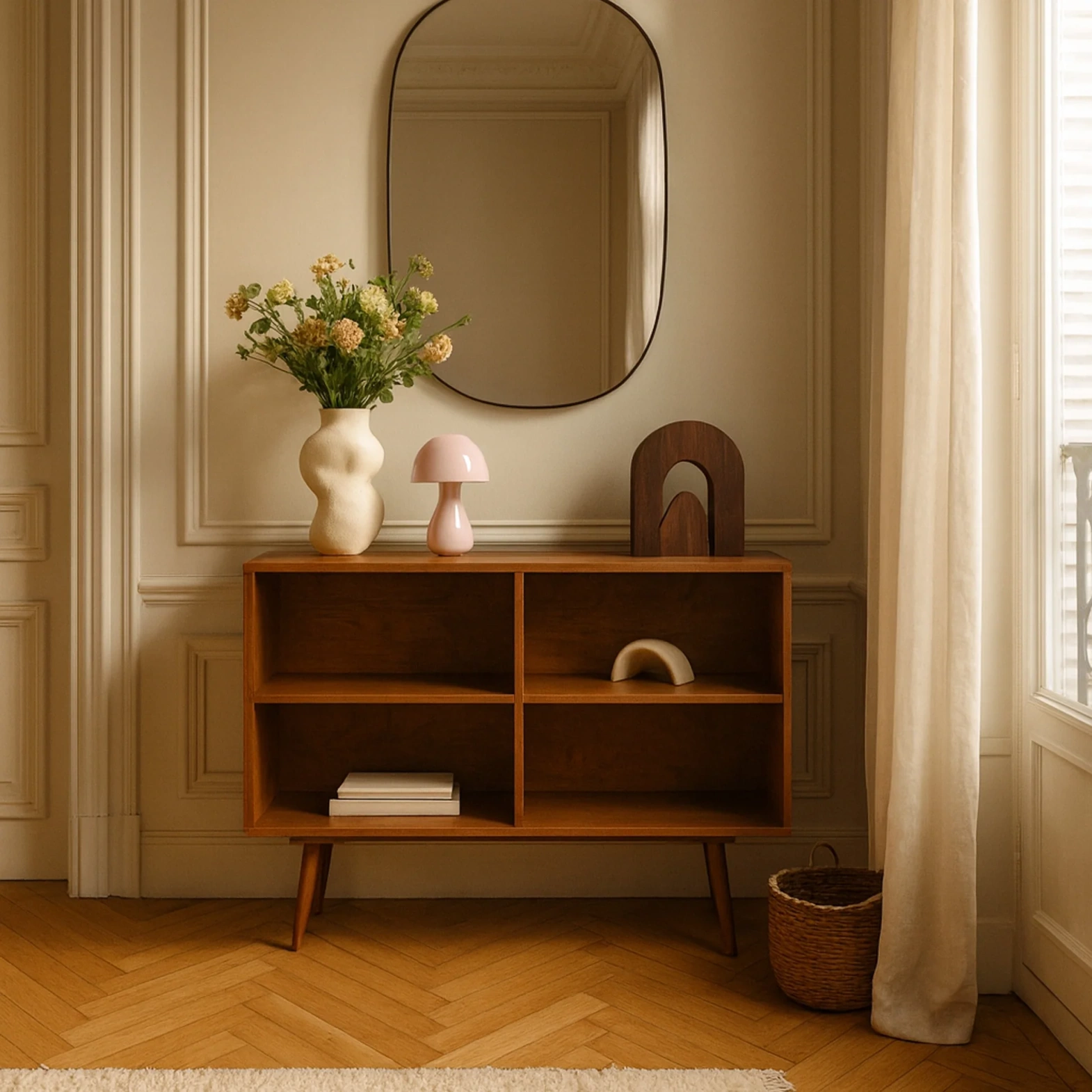 Pastform Furniture :: Drewniana komoda Classy Mid Open rozmiar i kolor do wyboru