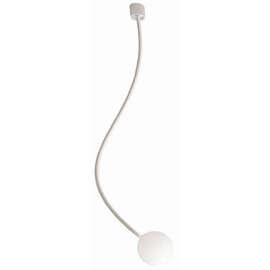 Karman :: Moony 1 ceiling lamp, height 140 cm, white