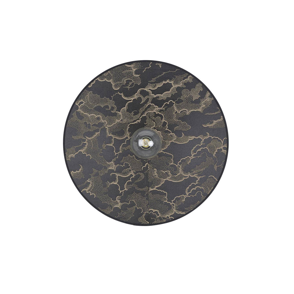 Market Set :: Wandlampe aus Metall Gatsby Durchmesser 50 cm schwarz