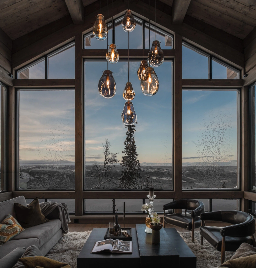 Bomma :: Soap Blue Large Lamp, height 39 cm, blue glass