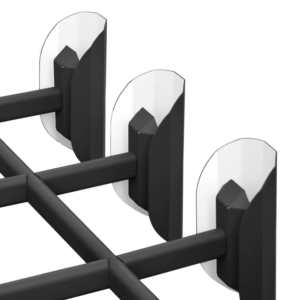 Kaspa :: Apolin multi-arm pendant lamp, width 120 cm, black