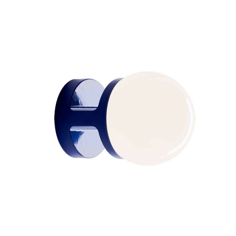 Ferroluce :: Habea Wandleuchte/Wandleuchte, Durchmesser 16 cm, marineblau