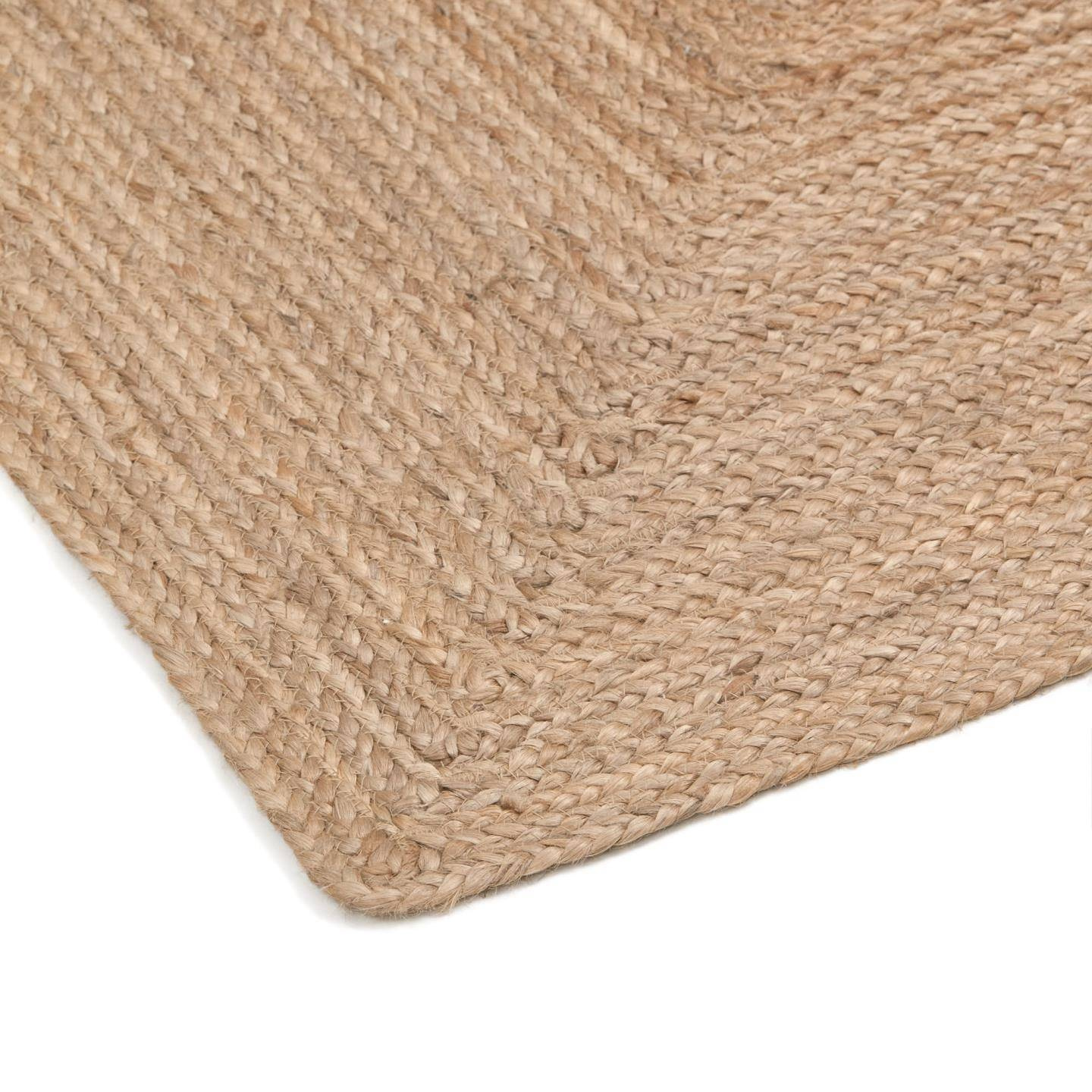 Yute rechteckiger Teppich 160x230 cm Jute