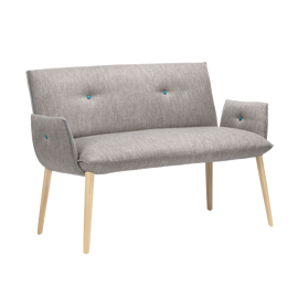 Mobitec :: Stuhl gepolstert Rob Breite 47 cm braun