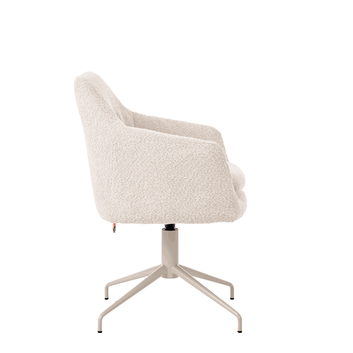 Mobitec :: Saga C08 swivel office chair with armrests, width 62 cm, beige