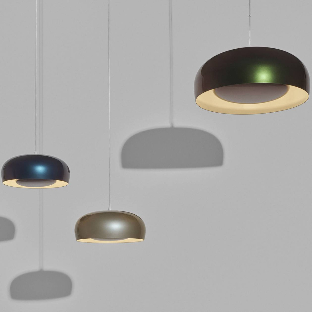 Petite Friture :: Lampa wisząca Brush Small srebrna śr. 35 cm