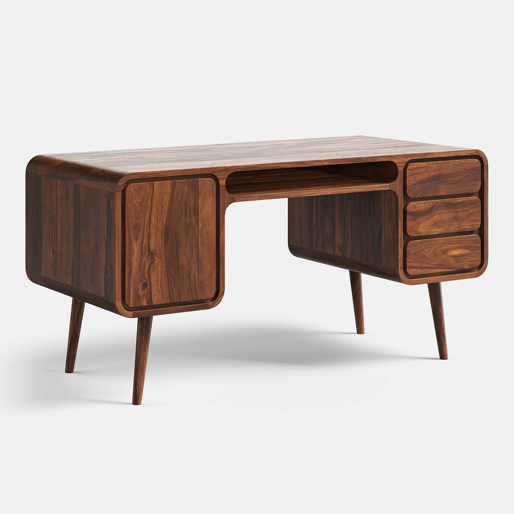 TABLE4U :: Julian wooden desk, width 150 cm, honey color