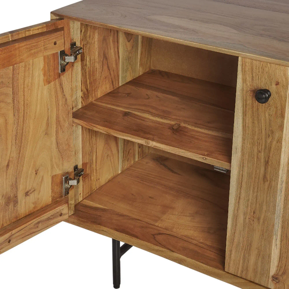 TABLE4U :: Kommode aus Holz Lena 200x50x80 akazie