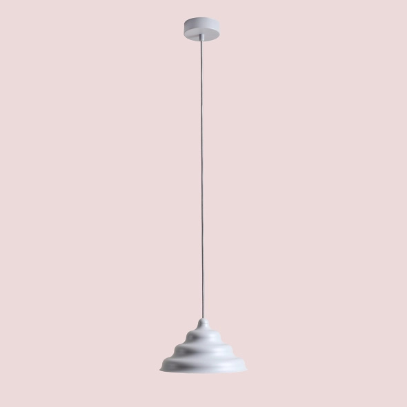 Artera :: Hanging lamp Wave, gray-blue, size M, diameter 23 cm