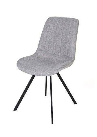 Claudie :: Kylie upholstered chair, color to choose, metal legs, width 53 cm
