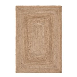 Yute rectangular rug 160x230 cm jute