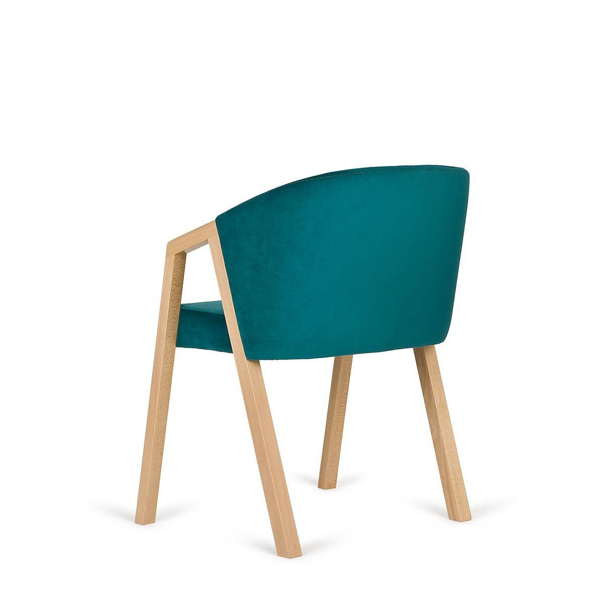 Paged :: Aires turquoise upholstered armchair, width 58 cm