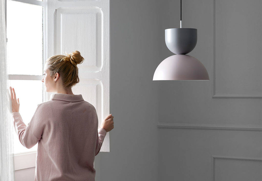 Aromas :: Hanging lamp Gamma grey dia. 35 cm