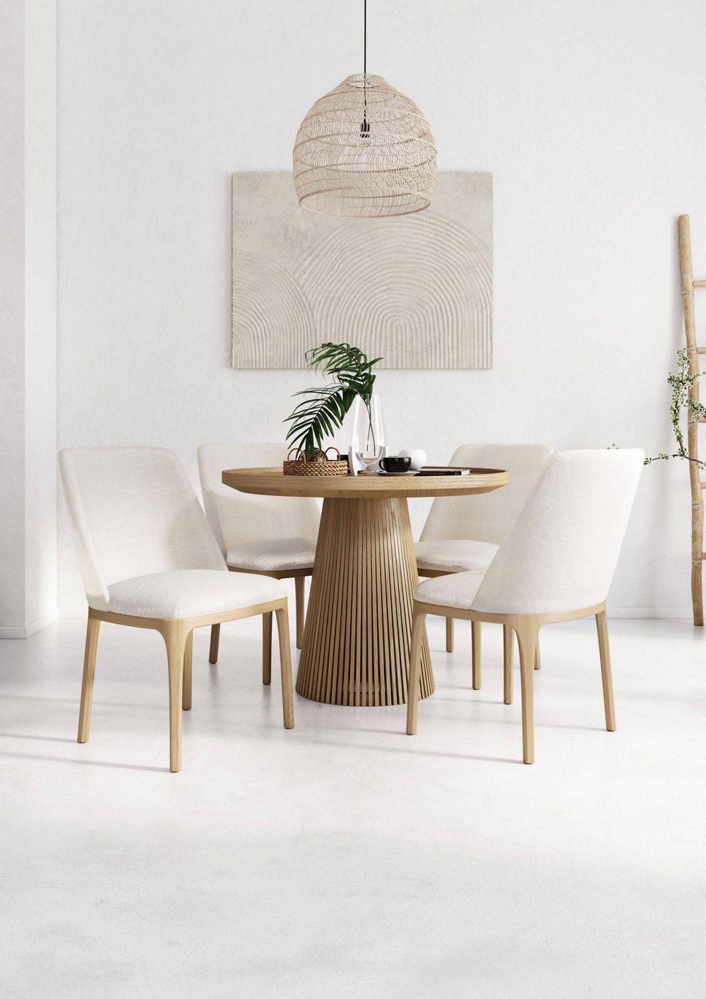 Claudie :: Movano upholstered chair, color to choose, width 53.5 cm