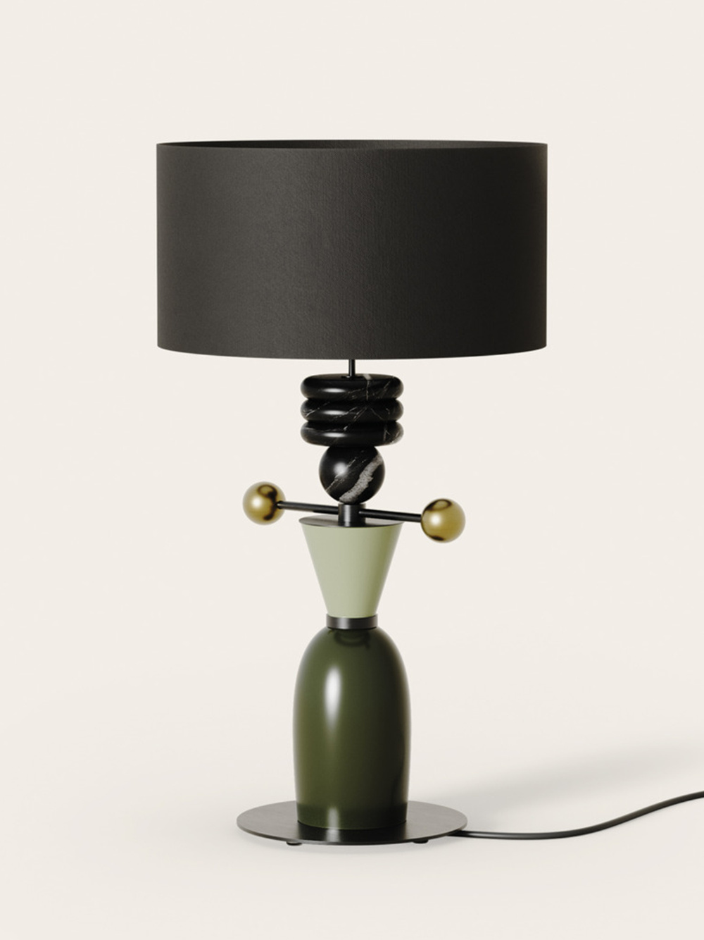 Aromas :: Lampa stołowa Nuro wys. 60 cm kolor do wyboru