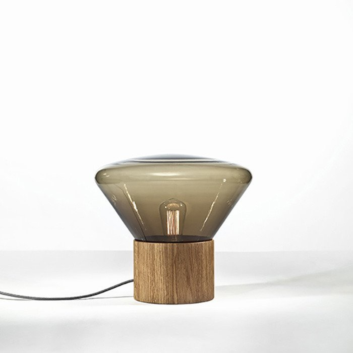 Brokis :: Tischlampe aus Holz Muffins transparent