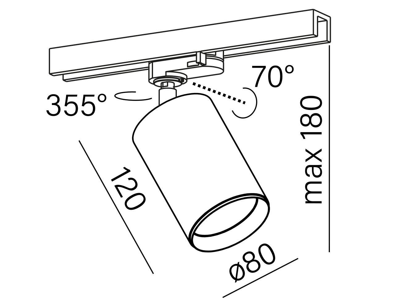 Aqform :: Oprawa PET next maxi LED track Aqsmart